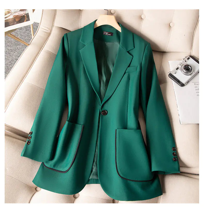 High-Quality Autumn Winter Women's Formal Suit