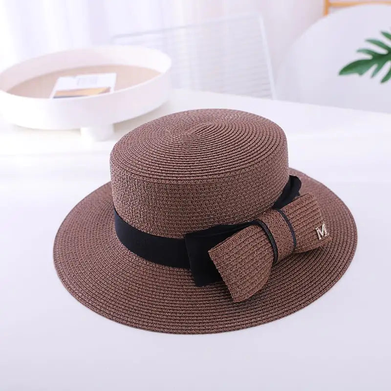 Bow Sun Protection Flat-top Cap