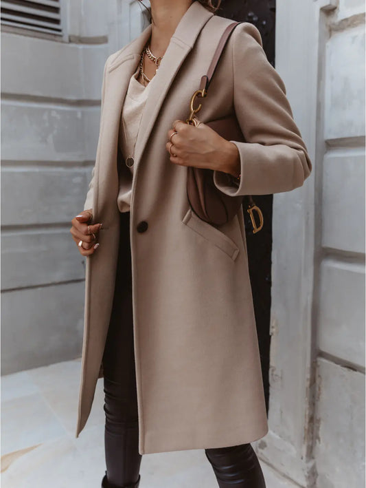 Stylish Winter Wool Coat for Cold Weather Wear