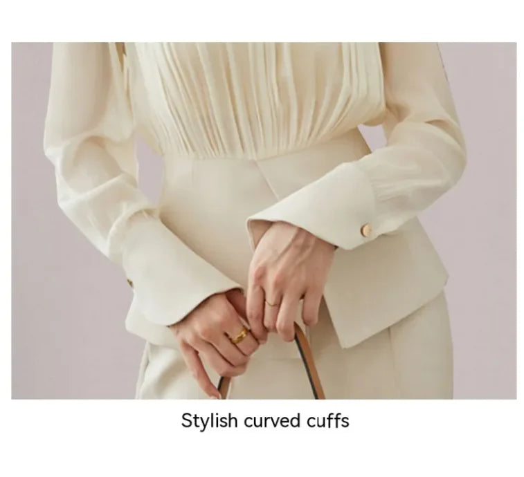 Wide-leg Pants Two-piece Set