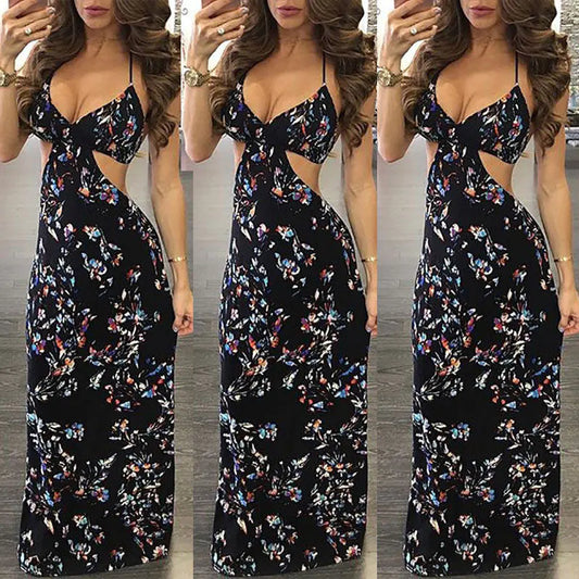 High-End Strap Dress - European Style Sexy Dress