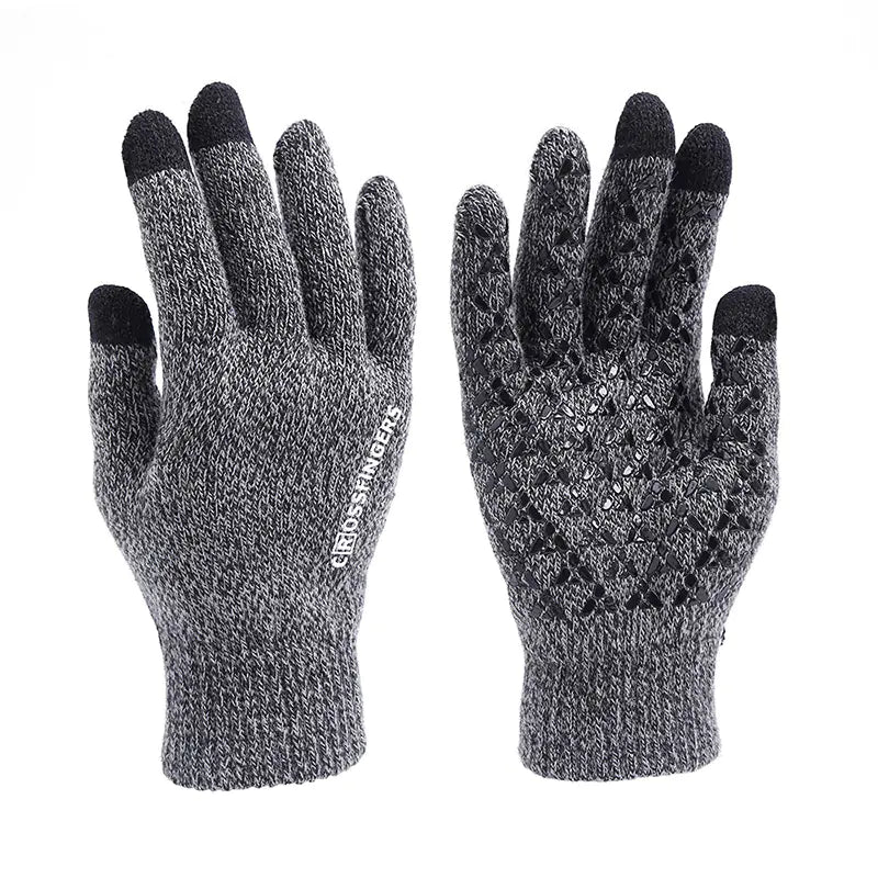 Touchscreen Magic Gloves - Thick Warm Knitted Outdoor Gloves