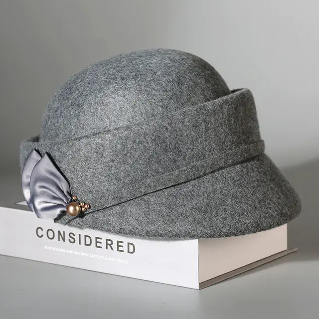 2024 Spring Women’s Fashion Wool Felt Beret Hats