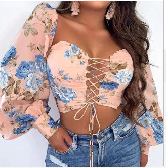 Lane Top with Tie Straps (One Piece)