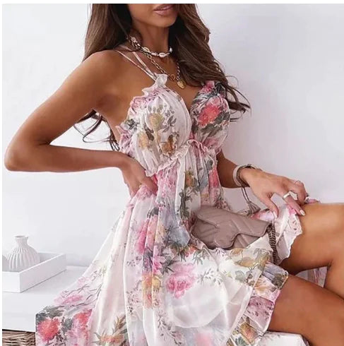 Palermo Dress - Bohemian Summer Sexy Slip Dress