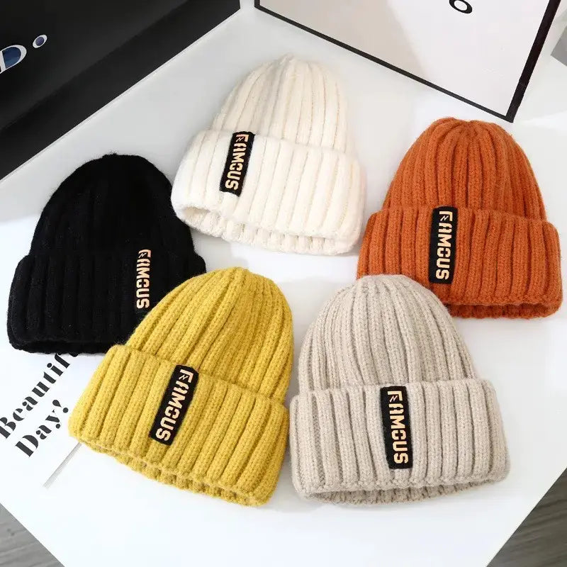 Versatile Women's Knitted Hats for Autumn and Winter