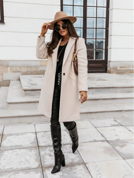 Stylish Winter Wool Coat for Cold Weather Wear
