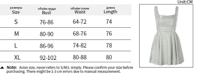 Mini Dress Silver