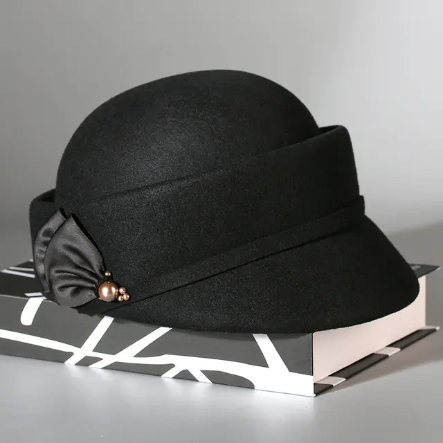 2024 Spring Women’s Fashion Wool Felt Beret Hats