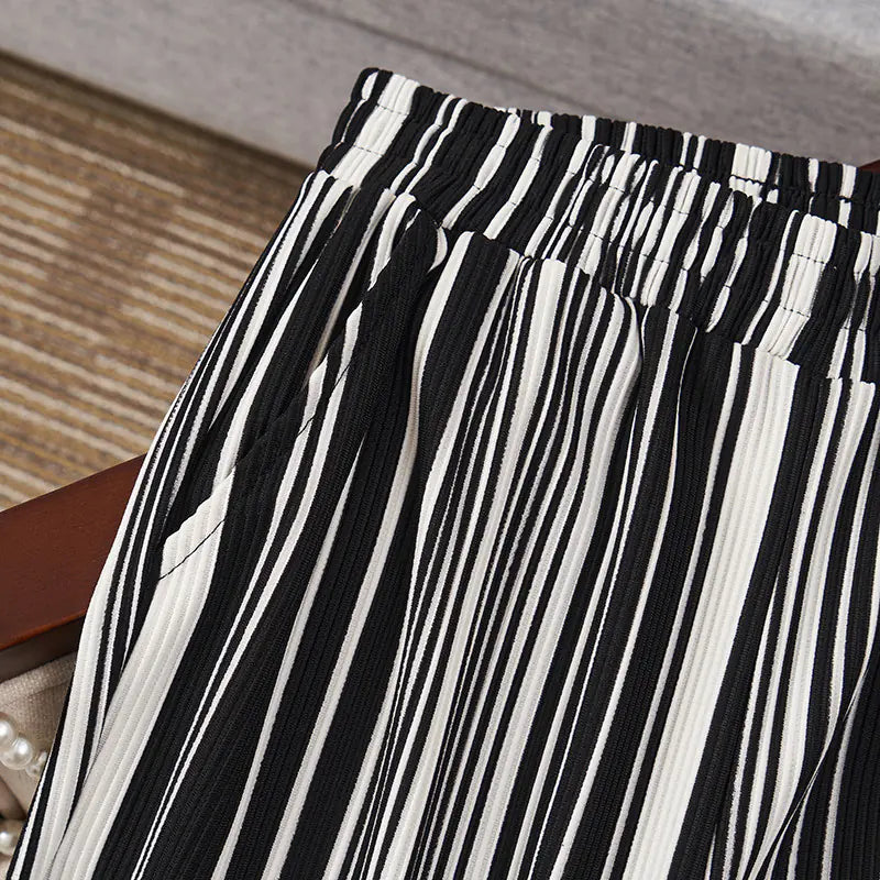Extra Large Wide-Leg Pants for Women (300 Catties)