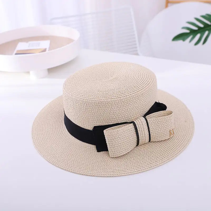 Bow Sun Protection Flat-top Cap