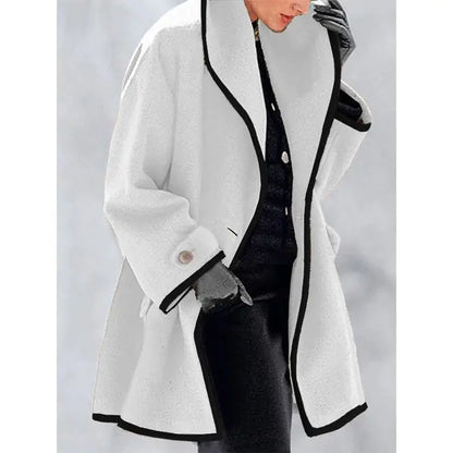 Women's Thick Plush Coat for Autumn and Winter Fashion