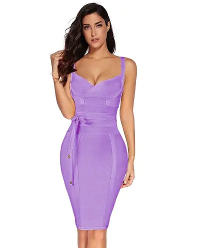 Bandage Bodycon Dress - Sexy and Slim Fit Design