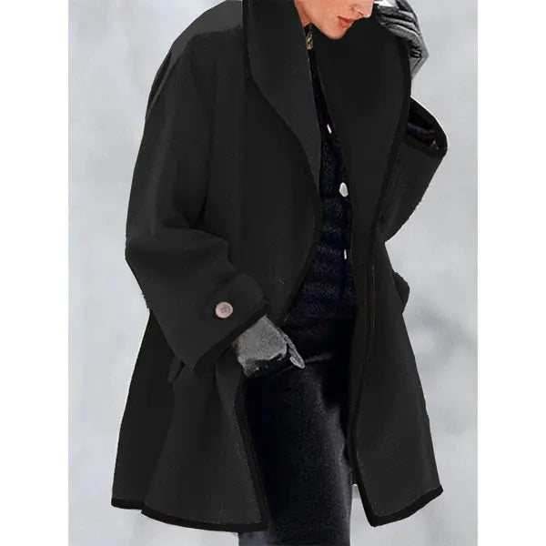 Women's Thick Plush Coat for Autumn and Winter Fashion