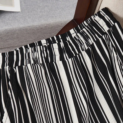 Extra Large Wide-Leg Pants for Women (300 Catties)