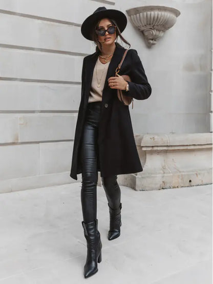 Stylish Winter Wool Coat for Cold Weather Wear