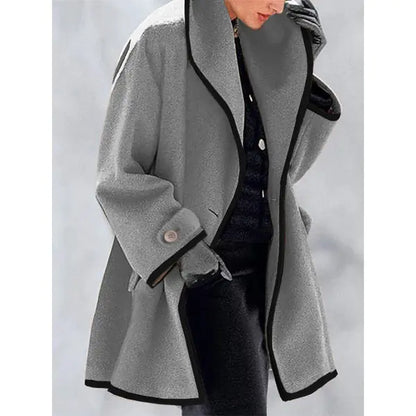 Women's Thick Plush Coat for Autumn and Winter Fashion