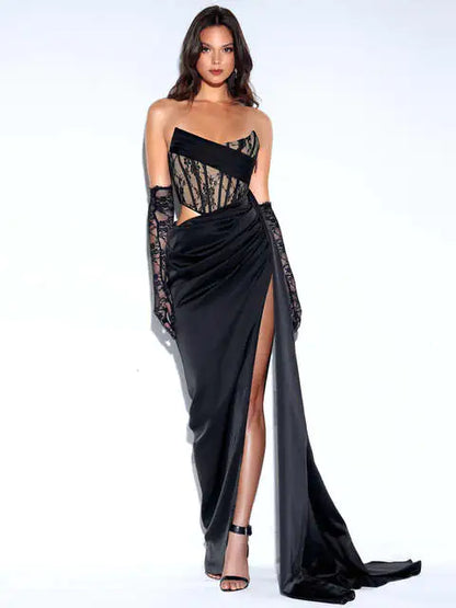 2023 Summer New High-End Women's Lace Evening Dress