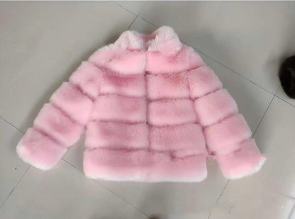 New Haining Mid-Length Winter Fur Coat for Women