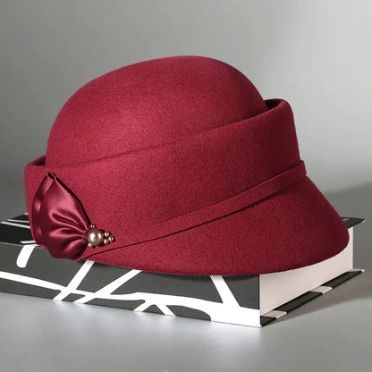 2024 Spring Women’s Fashion Wool Felt Beret Hats
