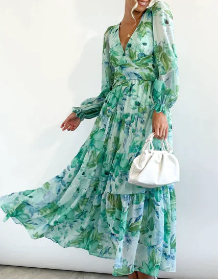 Swing V-Neck Dress