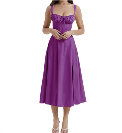 Sling Back Overknee Dress