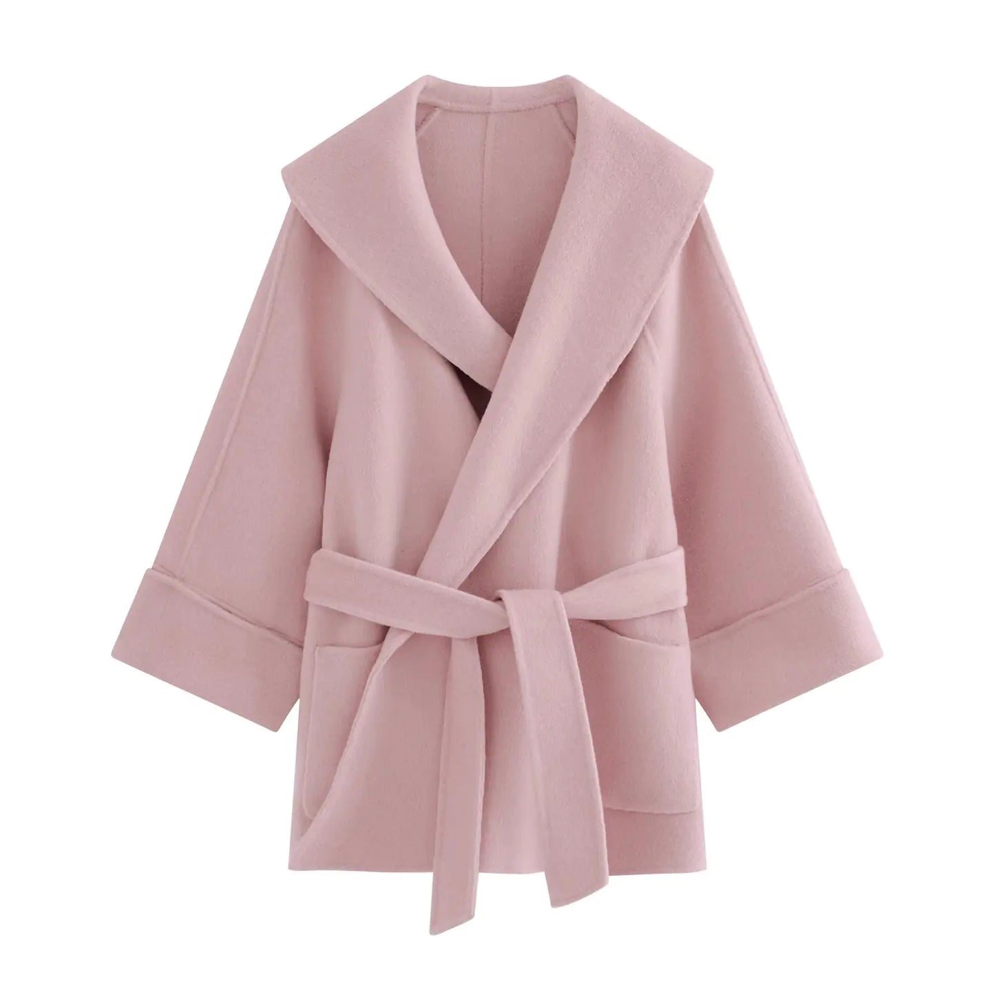 Cashmere Coat - Double-faced Woolen for Autumn/Winter