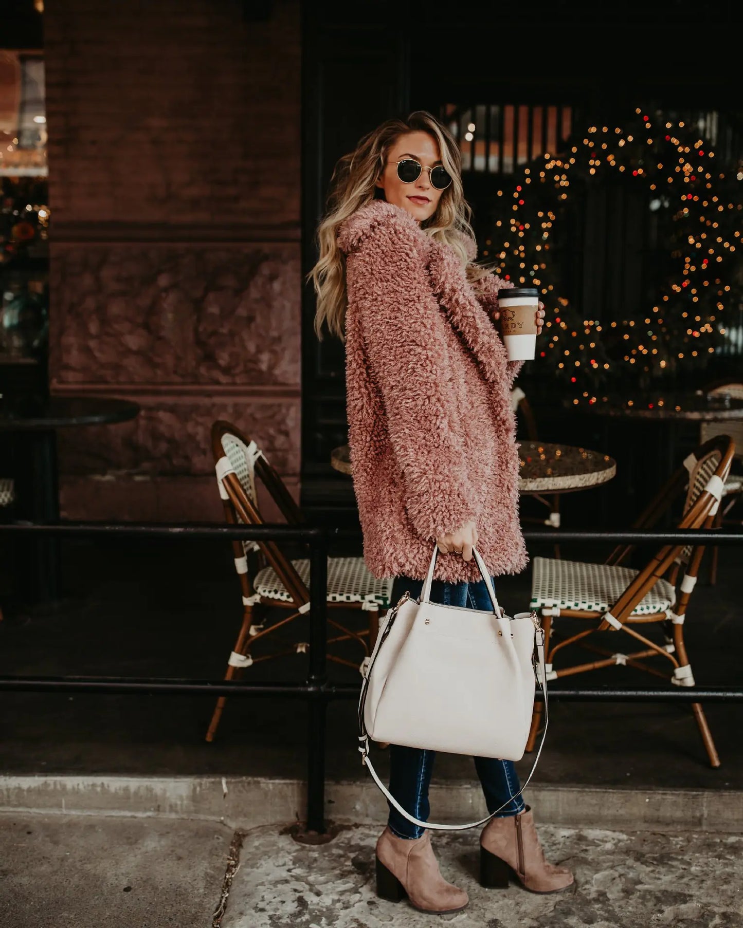 Long Faux Fur Coat for Women - Autumn Winter Fashion