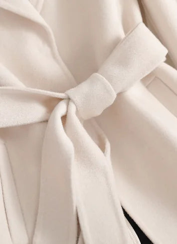 Cashmere Coat - Double-faced Woolen for Autumn/Winter