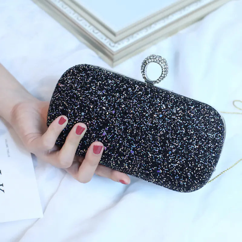 Luxury Sequin Handbags for Women - Elegant Evening Clutch