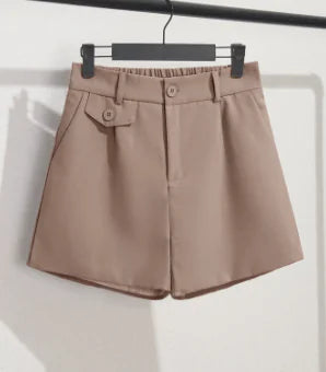 High Waist A-Line Wide Leg Loose Slim Pants