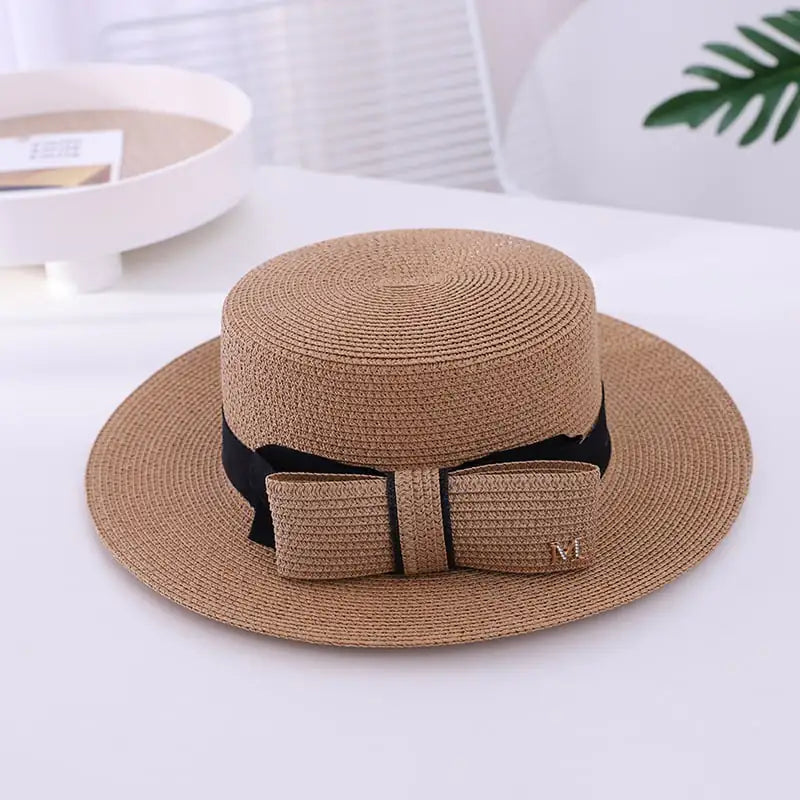 Bow Sun Protection Flat-top Cap