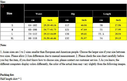 Mid-length Lace-up Ruffle Skirt