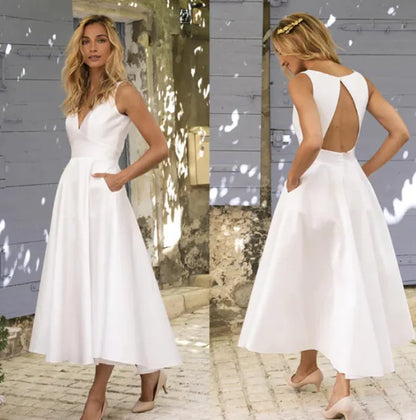Chic Slim Halter Dress
