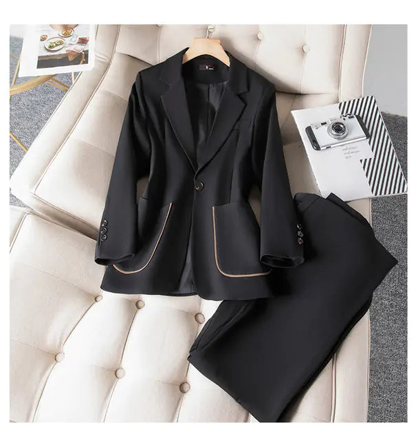 High-Quality Autumn Winter Women's Formal Suit