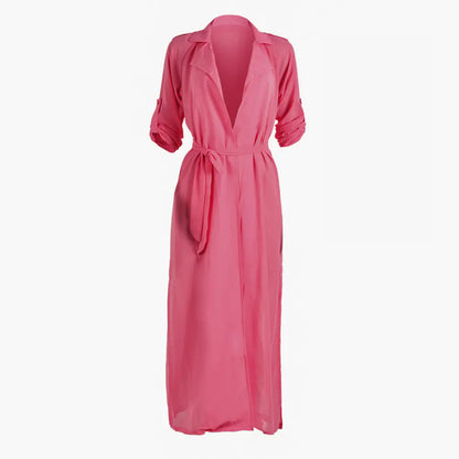 Long Sleeve Chiffon Cardigan Jacket