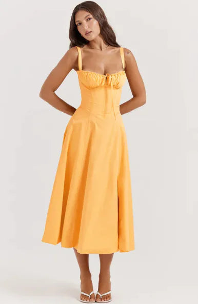 Seaside Cross-Back Dress