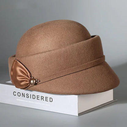 2024 Spring Women’s Fashion Wool Felt Beret Hats