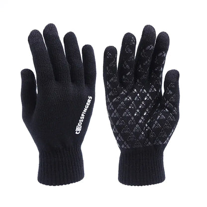 Touchscreen Magic Gloves - Thick Warm Knitted Outdoor Gloves