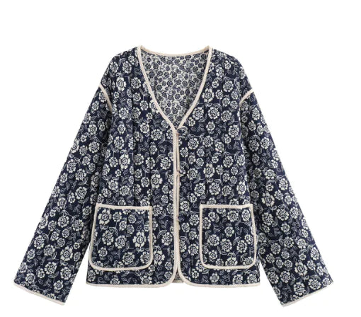 Printed Cotton Jacket (One Piece)