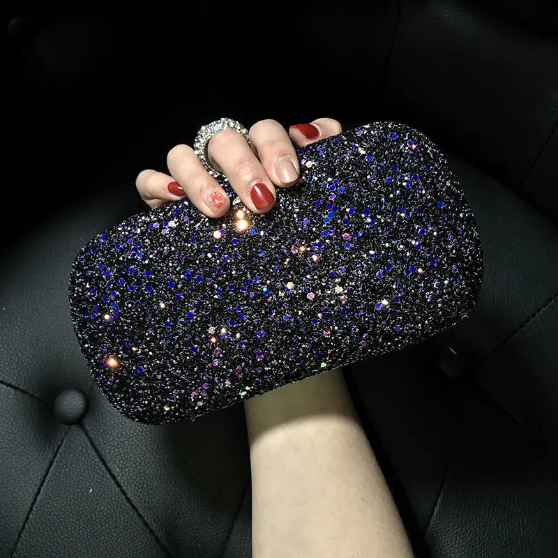 Luxury Sequin Handbags for Women - Elegant Evening Clutch