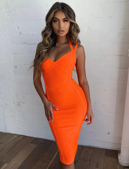 2019 Summer Backless Bodycon Dress for Parties