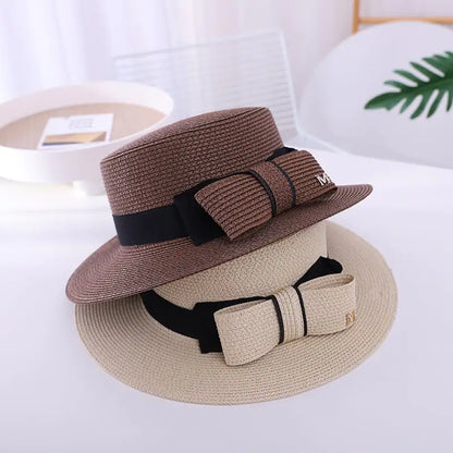 Bow Sun Protection Flat-top Cap