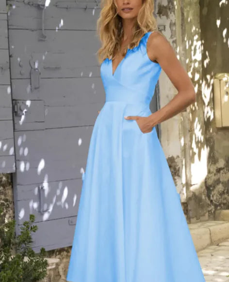 Chic Slim Halter Dress