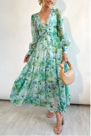 Swing V-Neck Dress