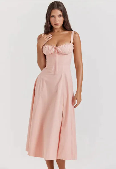 Seaside Cross-Back Dress