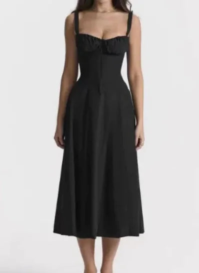 Seaside Cross-Back Dress