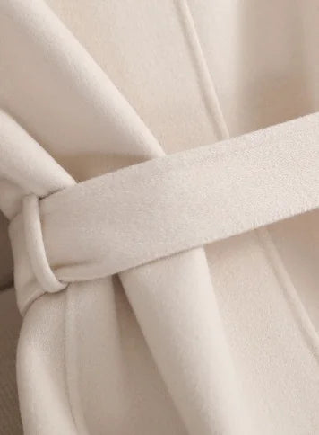 Cashmere Coat - Double-faced Woolen for Autumn/Winter