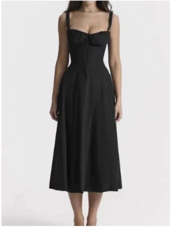 Sling Back Overknee Dress