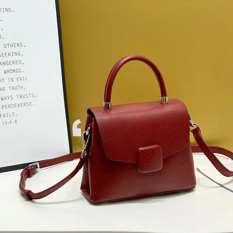 2022 New Trendy Genuine Leather Crossbody Bag